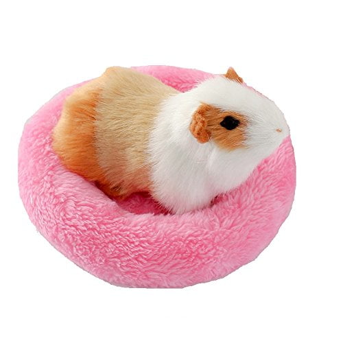 Hamster Bed Soft Warm Cushion for Small Animal - Comfortable Sleep Mat Pad for Guinea Pigs/Hedgehog/Squirrel/Mice/Rats/Chinchilla Nest House