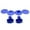 Blue Putter, variant on Baoblaze Air Hockey Paddles Accessories 2x Air Hockey Pushers and 4x Putter