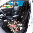 thumbnail image 2 of KUIFORTI Towel Seat Cover Waterproof Seat Covers for Cars Trucks SUV Van,Washable Sweat Car Seat Towel Cover After Gym Swimming Yoga Outdoor,Cute Mushroom Car Accessories for Women, 2 of 6