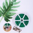 thumbnail image 4 of Twist Ties, 65.6ft Garden Plant Ties with Cutter Garden Twine Support Ties Reusable for Gardening Plants Growth and Care, Office Home Cable Organization (Green), 4 of 15