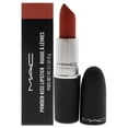 thumbnail image 1 of Mac Powder Kiss Lipstick 316 Devoted To Chili 0.10oz/3.0g New With Box, 1 of 2
