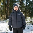 thumbnail image 4 of Rokka&Rolla Boys' Boxy Winter Coat Kids' Fleece Lined Jacket, 4 of 13