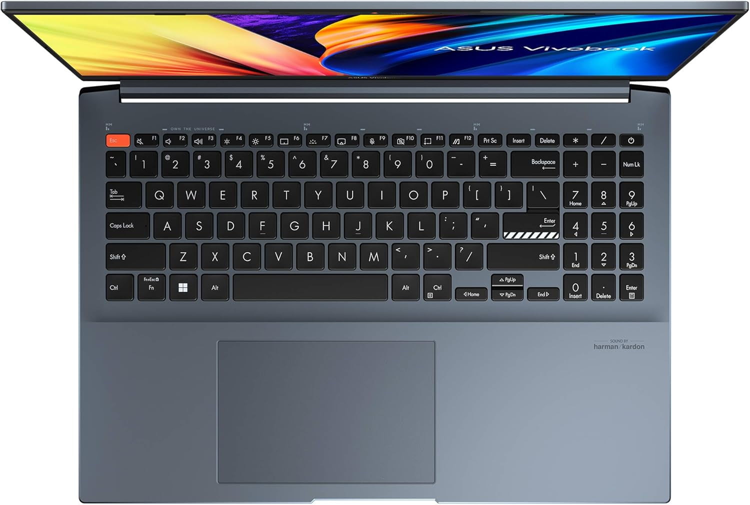 ASUS VivoBook Pro 16" WUXGA IPS Intel i7-13700H 2.4 GHz 16GB DDR5 1TB SSD NVIDIA GeForce RTX 4050 Windows 11 Home Laptop, Blue - K6602VU-WS74