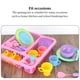 thumbnail image 5 of Vogacara Juego de 19 piezas de cocina para niños, juego de juguetes con escurridor, regalo de cumpleaños para niños, tenedor para lavar platos, Juegos de imaginación Vogacara FN011189-00, 5 of 6