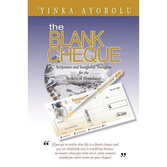 The Blank Cheque (Paperback)