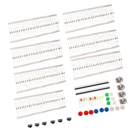 

Universal Parts Starter Resistors LEDs Potentiometers Button Cap