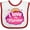 White and Red, variant on Inktastic I Love My Mamaw Grandchild Girls Baby Bib