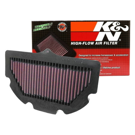 K&N Engine Air Filter: High Performance, Premium, Powersport Air Filter: 2006-2010 SUZUKI (GSXR600, GSXR750) SU-7506