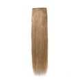 thumbnail image 4 of 100% Human Hair Clip In Hair Extensions 15 Colors Can Curly Dyed Washed 1 Piece/5 Clips Light Brown 18”-50g, 4 of 6