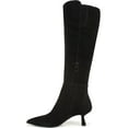 thumbnail image 3 of Sam Edelman Women's Taylin Pointed Toe Knee High Boot Black Suede Wide Calf 12M, 3 of 5