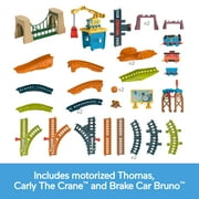 Thomas & Friends Adventures with Thomas & Brake Car Bruno Motorized Toy Train & Track Set for Kids