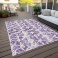 thumbnail image 6 of Addison Rugs Chantille Indoor/Outdoor Transitional Abstract Lilac Washable Rectangle Rug, 2'6" x 3'10", 6 of 6