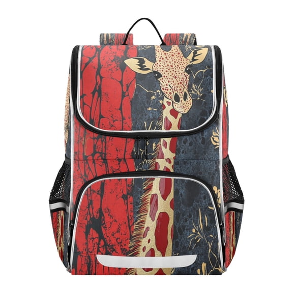 YAZAOO School Backpack Travel Bag Bookbags Bookbags Giraffes Pattern
