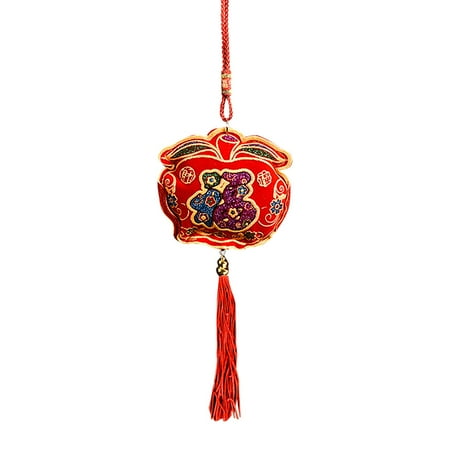 

Pianpianzi Dog Hanging Ornament for Car Trumpet Ornament Balsam Garland 6ft New Year s Gift Fu Character String Chinese New Year s Pendant