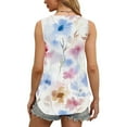 thumbnail image 4 of Summer Tops For Women 2026 Organic Cotton White Tank Top Women Plus Size Tunic Tops For Women Loose Fit Dressy T Shirts For Women Trendy, 4 of 6