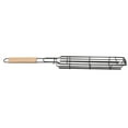 thumbnail image 4 of Iron Kabob Grilling Baskets With Wood Handle, Lockable, Durable & Non Stick, Quick And Easy To Use, Portable For Outdoor BBQ And Picnic, 4 of 8