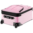 thumbnail image 4 of Juego de equipaje Rockland Fashion Softside Upright, rosa, 2 piezas, 4 of 5