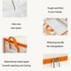 thumbnail image 4 of Bolsas grandes transparentes de PVC - Organizador impermeable y a prueba de polvo para mudanzas, 6 tallas (17" a 28"), 4 of 6