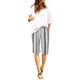 thumbnail image 3 of WILLBEST Pantalones Casuales para Mujer, Cómodos, con Cordón, Cintura Elástica, Suaves y Bonitos, para Playa, de Verano, con Bolsillos, para Uso Diario. Mediana, 3 of 4