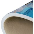 thumbnail image 7 of SKYSONIC 36x24in Blue Golden Marble Area Rug, Non-Slip Floor Carpet for Indoor Living Dining Room Bedroom, 7 of 7