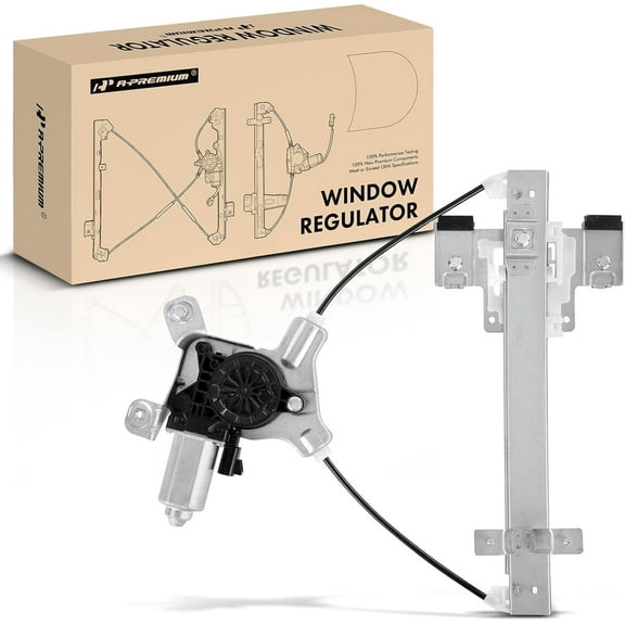 A-Premium Power Window Regulator with Motor Compatible with Cadillac Escalade Chevrolet Tahoe GMC Yukon 2007-2014 Rear Right