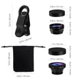 thumbnail image 2 of unbranded 1Jgo Para Cámara De Smartphone Con Clip Universal Negro Para Fotografía Profesional, 2 of 8