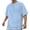 Blue, variant on Mens Shirts,Short Sleeve T Shirt Jacquard Solid Color Loose Fit Casual Sportswear,Long Sleeve Shirts for Men,Z03 White,L