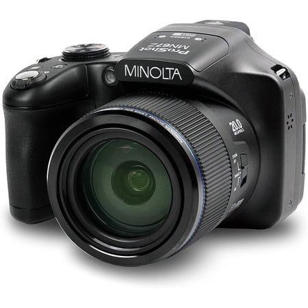 UPC: 0084438961065 | Minolta MN67Z-BK ProShot Wi-Fi Bridge Camera with 67x Optical Zoom