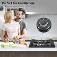 thumbnail image 3 of Amzgachfktch 12 Inch Built-in Gas Cooktop with Thermocouple Protection, LPG/NG Dual Fuel, 3 of 9