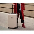 thumbnail image 3 of Maleta de Viaje Rígida 20" Pulgadas, Ruedas Giratorias 360 de Tecnología Hinomoto, Candado TSA, Pad de Compresión, Color Beige, 3 of 7