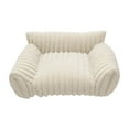 thumbnail image 1 of Sofá cama para gatos, sofá cama para mascotas, fácil de limpiar, versátil, portátil, moderno, antideslizante, para dormir, para gatitos, gatos, perros Blanco, 1 of 9