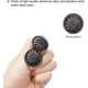 thumbnail image 3 of Manijas Negras YUANXCMXG 16 Piezas Perillas Redondas para Cajones, 3 of 5