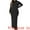 Black, variant on DARING DIVA Plus Size Women's Turtleneck Long Sleeve Bodycon Dress 1X Burgundy