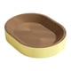 thumbnail image 1 of Rascador de cartón para gatos, juguete de entrenamiento para proteger muebles con garras. Amarillo, 1 of 8