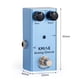 thumbnail image 4 of lotmusic Pedal de efectos de guitarra eléctrica Mini tipo único DC 9V True Bypass (Analog Chorus), 4 of 9