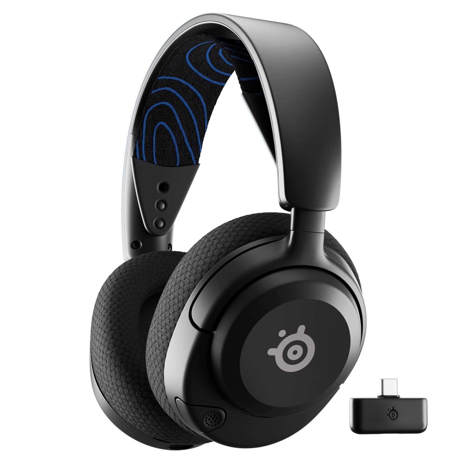 SteelSeries Arctis Nova 5P - For PlayStation - headset - full size - Bluetooth / 2.4 GHz radio frequency - wireless