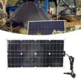 thumbnail image 3 of Tablero solar ANGGREK Panel solar de alta eficiencia 4 conectores Salida de 18 V, 3 of 8