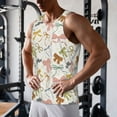 thumbnail image 5 of Pofeuu Colorful Bow Knots1 Print Men's Workout Tank Tops Sleeveless Muscle Gym Shirt Quick Dry-X-Large, 5 of 7