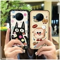 thumbnail image 5 of LYM-Phone Case For Nokia X100, Fashion Design Protective Waterproof Anti-knock Cute Soft case Durable Graffiti TPU Shockproof Dirt-resistant Anti-dust Full wrap Phone Pouch Back Cover, 5 of 9