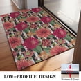 thumbnail image 3 of Pioneer Flower Floral Print Pattern Door Rugs,Washable Non Slip Door Mats Indoor,Decorative Door Mats,Entry Mat Indoor for Entrance,Bedroom,Kitchen,Bathroom,20"x32", 3 of 6