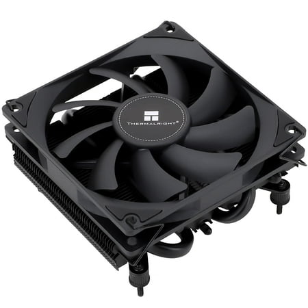 AXP90 X36 Black Low Profile CPU Cooler, with 92mm TL-9015B Slim PWM Fan, ITX CPU Cooler, AGHP Technology, 36mm Height,for AMD AM4 AM5/Intel 1150/1151/1155/1851/1200/1700(AXP90 X36 Black)