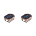 thumbnail image 2 of Advancent Lámpara de pared LED para exteriores con energía solar - Instalación fácil a prueba de agua Luz de luz fría y cálida respetuosa Type2 NO2, 2 of 6