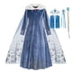 thumbnail image 4 of Disney vestido de princesa para niña, disfraz de Elsa, Anna, Rapunzel, ropa de fiesta de cumpleaños para niño, Carnaval, Cosplay, Frozen1/2, Cenicienta, 4 of 5