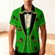thumbnail image 1 of Ceisia St. Patrick's Day Men's Unisex Hawaiian Shirt | Summer Beach Casual Short Sleeve Button Down Gift Printed Top, 1 of 9
