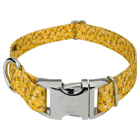 Country Brook Petz&reg; Premium Spring Cottagecore Dog Collar Large