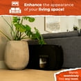 thumbnail image 7 of Pexter Cat Litter Box Enclosure, Dog Proof, Discreet and Hidden Litter Box, Kitty Litter Trap Design with Easy-Clean Feature, Scoop and Deodorizer Storage Pockets, Lightweight and Waterproof, 7 of 7