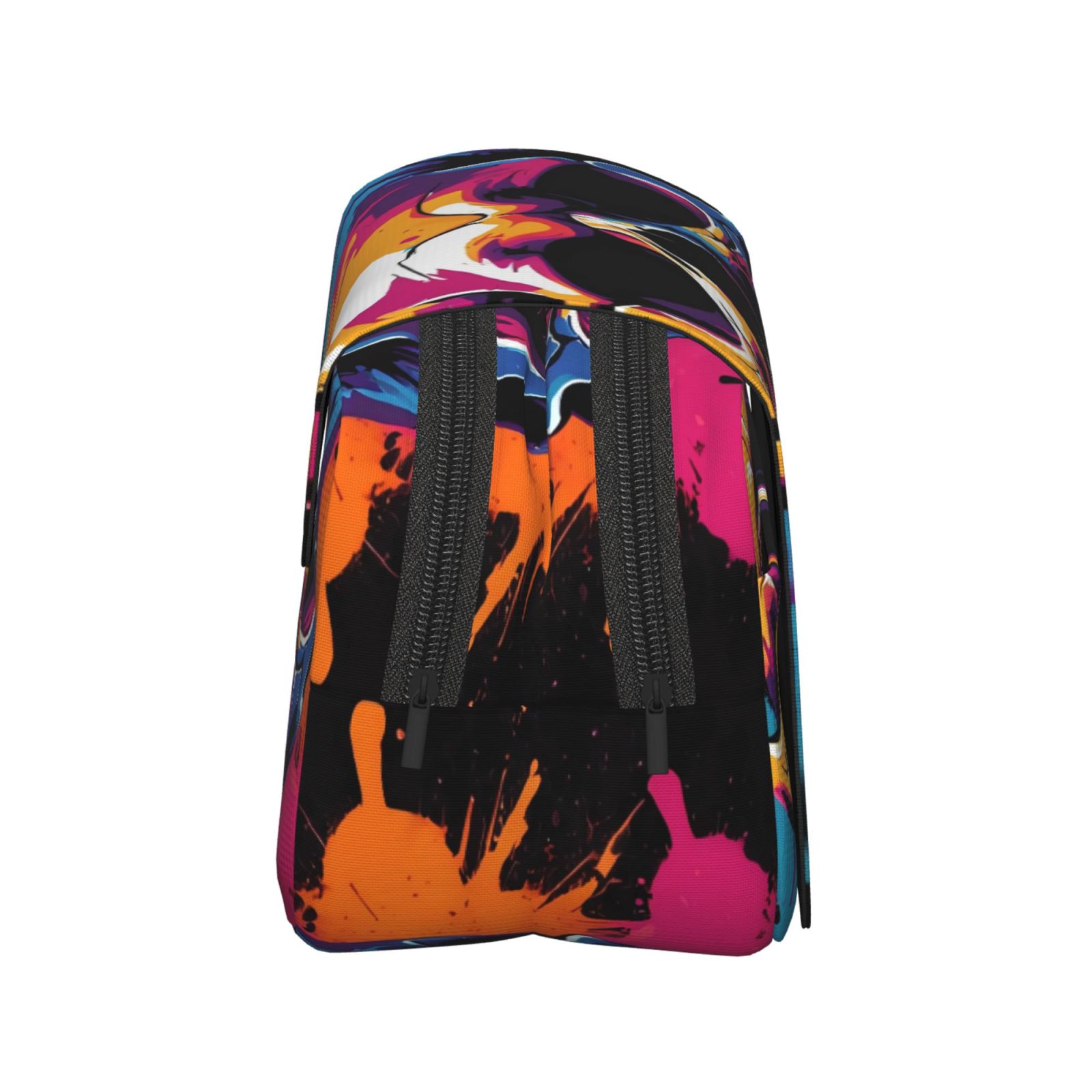Rateoe Colorful Skull Pattern Double Clamshell Pen Case, Storage Organizer with Two Zipper Compartments– Holds Up to 50 Pencils & Pens