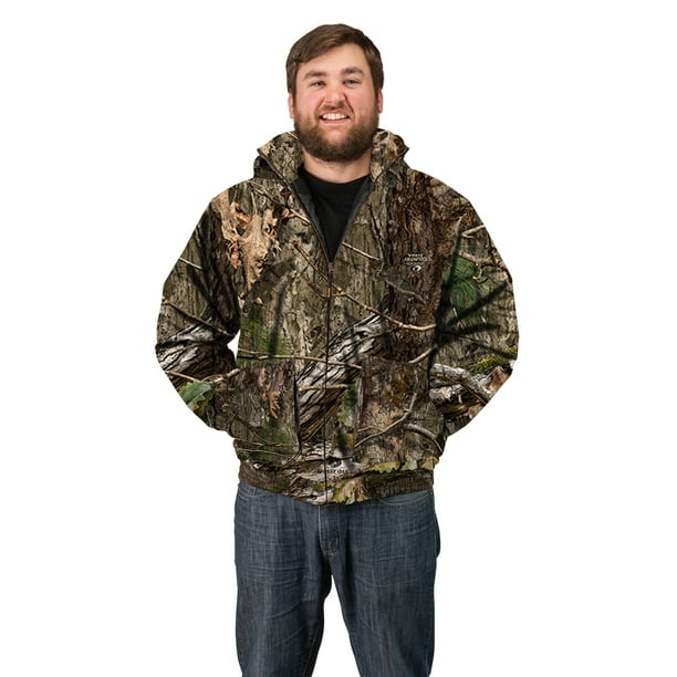 Trailcrest Men S Insulated And Waterproof Hunters Tanker Jacket Mossy Oak Camo Country Dna 4x