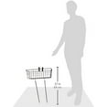 thumbnail image 2 of Wald 139 Front Bicycle Basket (18 x 13 x 6, Black), 2 of 2