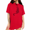 Red, variant on Red Women's Soft Simple Safari Cheetah Line Art Graphic Short Sleeve T-Shirt Tops